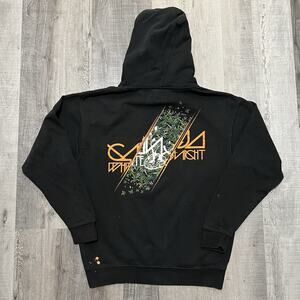 Ganja White Night Hoodie Black Dubstep EDM Pull Over DJ Merch Festival Hoodie